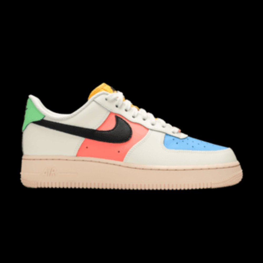 WOMENS AIR FORCE 1 '07 'SAIL MULTI' – SIZE US 6.5 W